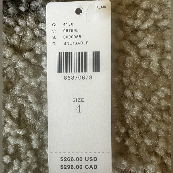 NEW Anthropologie Significant Other Lettie Apron Dress in Honey Sz 4 SOLD OUT - Picture 6 of 7